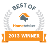 Best of HomeAdvisor Award Winner