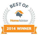 Best of HomeAdvisor Award Winner