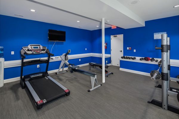 Home fitness room