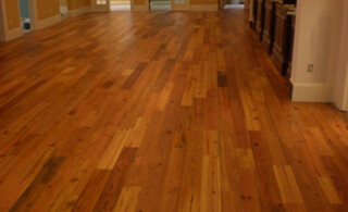 close-up of hardwood flooring