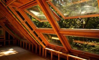Wooden skylights