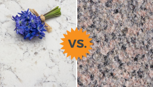 quartz vs marble counters