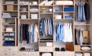 professionally organized closet