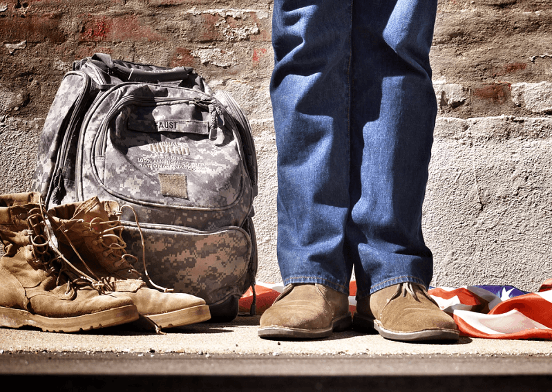 veteran coming home after deployment