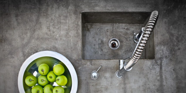 concrete countertop