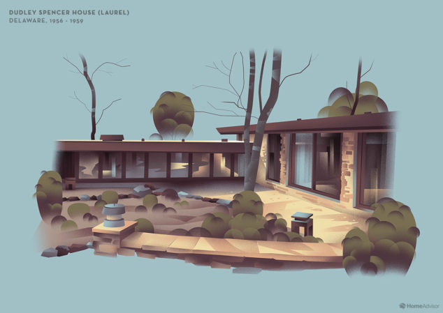 A Map Of Frank Lloyd Wright Homes In Nearly Every State