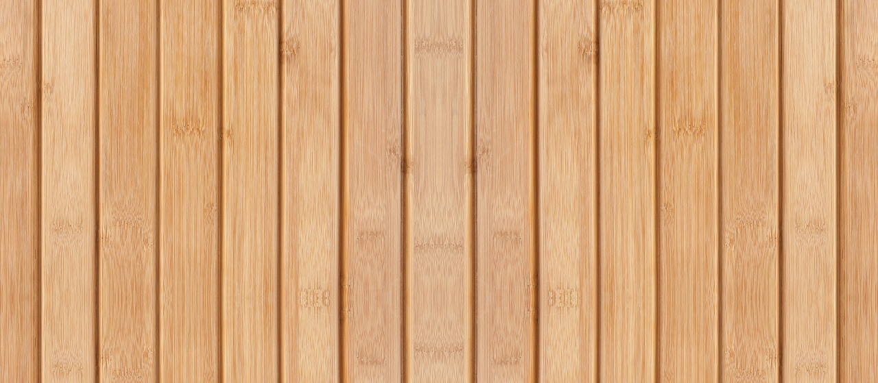 close-up of bamboo decking