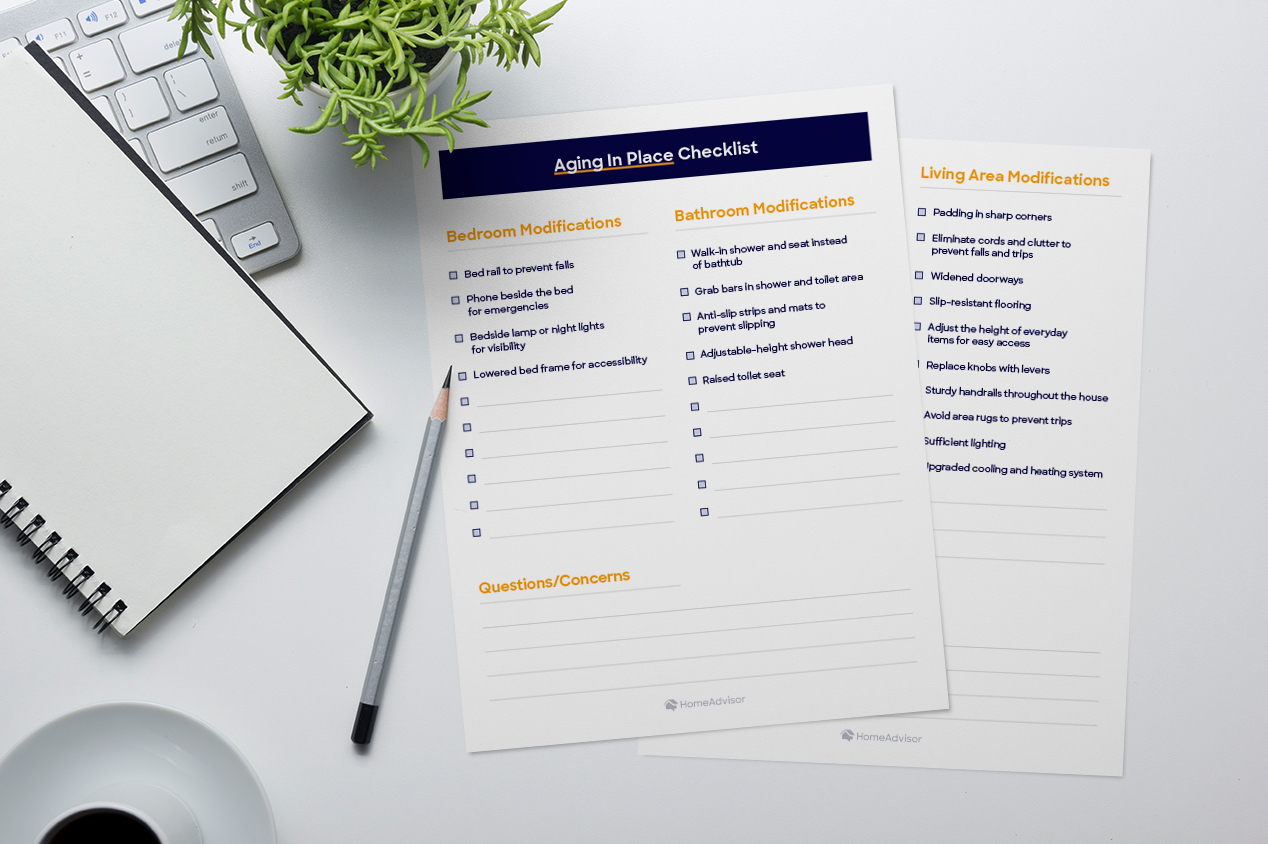 Aging in place checklist papers